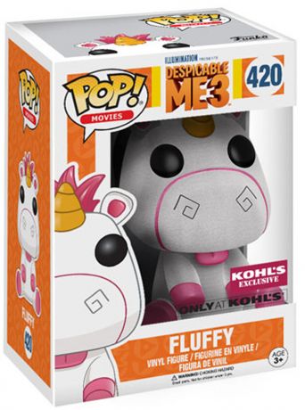 Figurine Funko Pop Moi, Moche et Méchant #420 Fluffy - Floqué