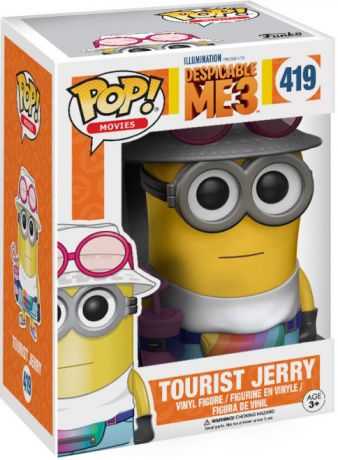 Figurine Funko Pop Moi, Moche et Méchant #419 Jerry le Touriste