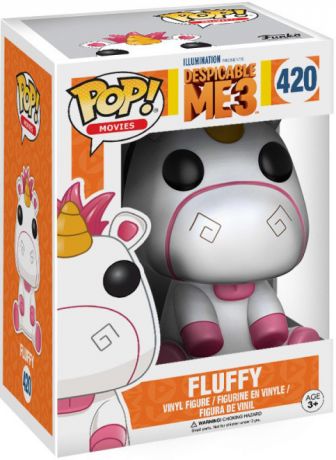Figurine Funko Pop Moi, Moche et Méchant #420 Fluffy