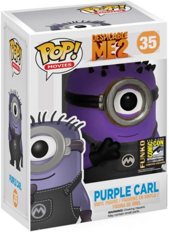 Figurine Funko Pop Moi, Moche et Méchant #35 Carl Violet