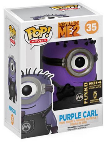 Figurine Funko Pop Moi, Moche et Méchant #35 Carl Violet