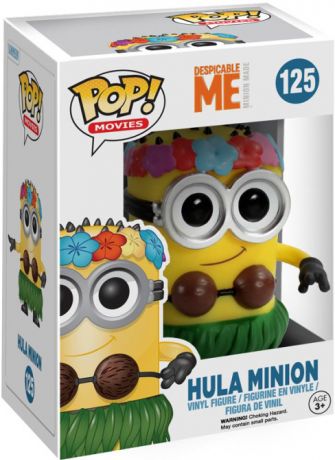Figurine Funko Pop Moi, Moche et Méchant #125 Minion Hula