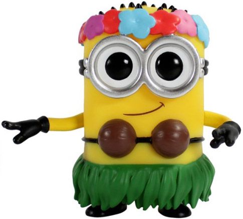 Figurine Funko Pop Moi, Moche et Méchant #125 Minion Hula