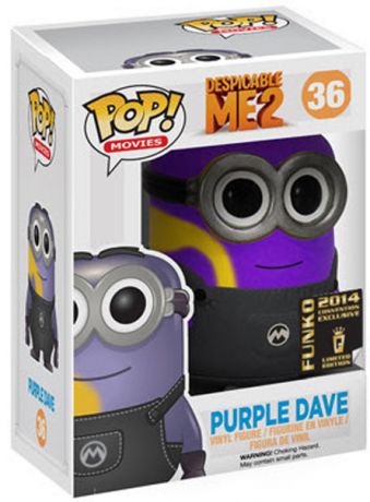 Figurine Funko Pop Moi, Moche et Méchant #36 Dave Violet