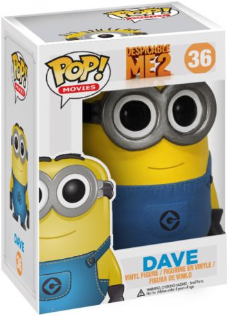 Figurine Funko Pop Moi, Moche et Méchant #36 Dave