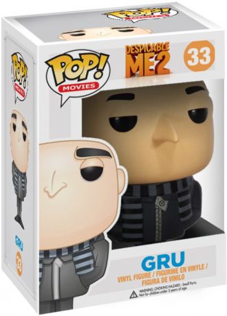 Figurine Funko Pop Moi, Moche et Méchant #33 Gru