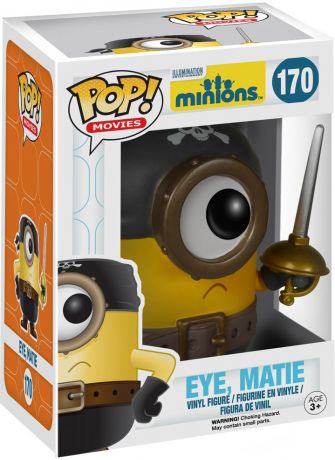 Figurine Funko Pop Les Minions #170 Kevin Eye Matie