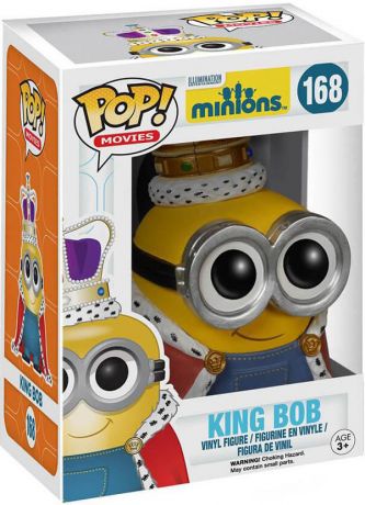 Figurine Funko Pop Les Minions #168 Roi Bob