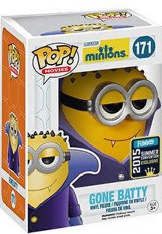 Figurine Funko Pop Les Minions #171 Gone Batty