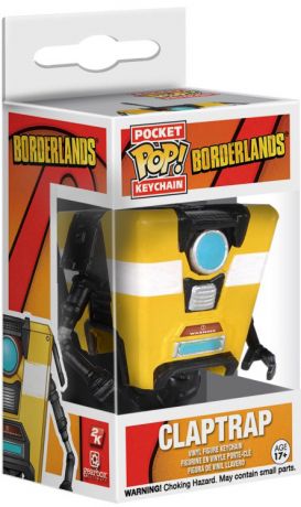 Figurine Funko Pop Borderlands Claptrap - Porte-clés