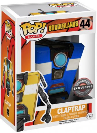 Figurine Funko Pop Borderlands #44 Claptrap Bleu