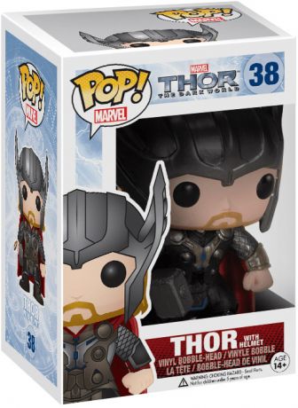 Figurine Funko Pop Thor : Le Monde des ténèbres #38 Thor avec Casque