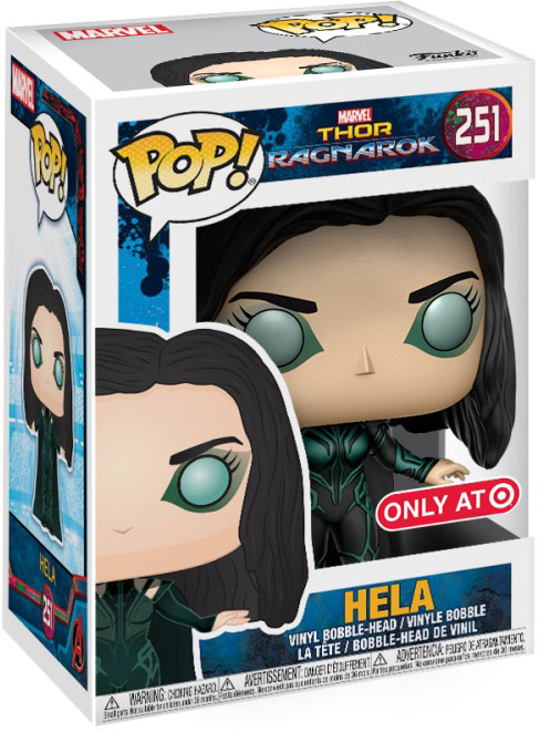アメコミ Hela Thor: Ragnarok 251 FUNKO POP Figurine Pop Thor Ragnarok [Marvel] #251 pas cher : Hela