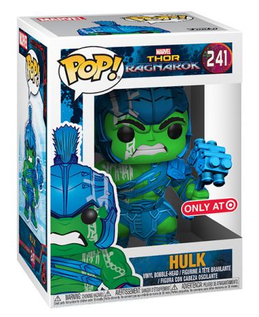 Figurine Funko Pop Thor Ragnarok [Marvel] #241 Hulk Gladiateur Bleu