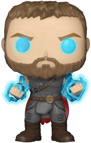 Figurine Funko Pop Thor Ragnarok [Marvel] #335 Thor avec la Force d'Odin - Brillant dans le noir