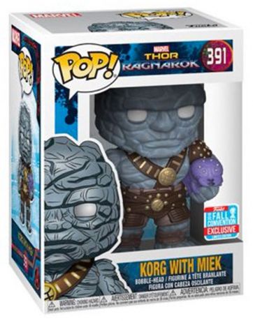 Figurine Funko Pop Thor Ragnarock [Marvel] #391 Korg tenant Miek
