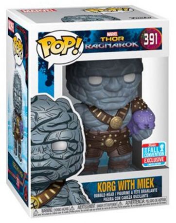 Figurine Funko Pop Thor Ragnarok [Marvel] #391 Korg tenant Miek