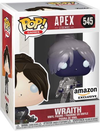 Figurine Funko Pop Apex Legends #545 Wraith - Translucide