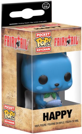 Figurine Funko Pop Fairy Tail Happy - Porte-clés