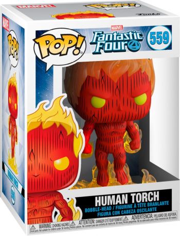 Figurine Funko Pop Les 4 Fantastiques [Marvel] #559 Torche Humaine