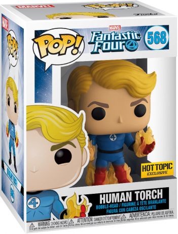 Figurine Funko Pop Les 4 Fantastiques [Marvel] #568 Torche Humaine 