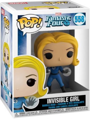 Figurine Funko Pop Les 4 Fantastiques [Marvel] #558 Femme Invisible