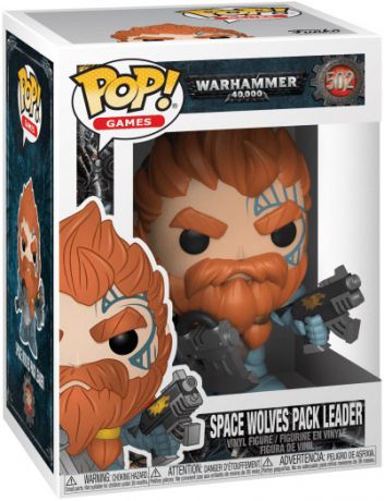 Figurine Funko Pop Warhammer 40000 #502 Space Wolves Pack Leader