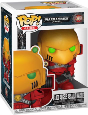 Figurine Funko Pop Warhammer 40000 #500 Blood Angels Assault Marine