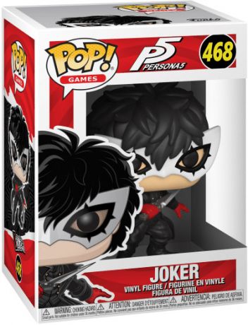 Figurine Funko Pop Persona 5  #468 Joker Masqué
