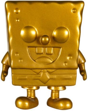 Figurine Funko Pop Bob l'Eponge #25 Bob l'Eponge Carrée- Or