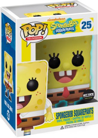 Figurine Funko Pop Bob l'Eponge #25 Bob l’Éponge - Brillant dans le noir