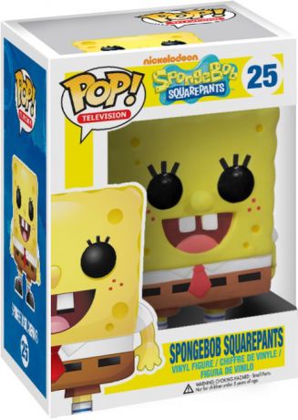 Figurine Funko Pop Bob l'Eponge #25 Bob l’Éponge Carrée