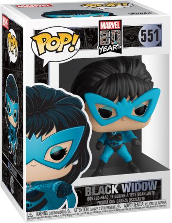 Figurine Funko Pop Marvel 80 ans #551 Black Widow