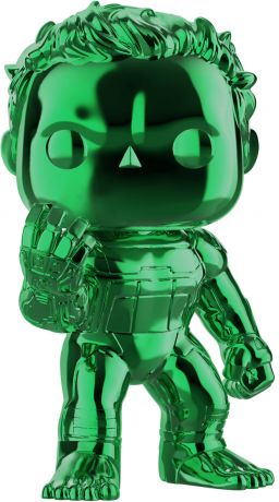 Figurine Funko Pop Avengers : Endgame [Marvel] #499 Hulk Vert - Chromé