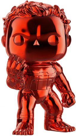 Figurine Funko Pop Avengers : Endgame [Marvel] #499 Hulk Rouge - Chromé