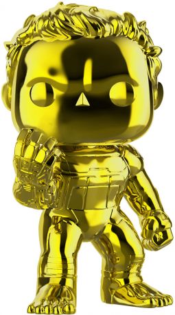 Figurine Funko Pop Avengers : Endgame [Marvel] #499 Hulk Jaune - Chromé