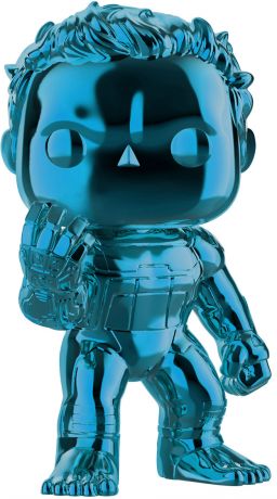 Figurine Funko Pop Avengers : Endgame [Marvel] #499 Hulk Bleu - Chromé