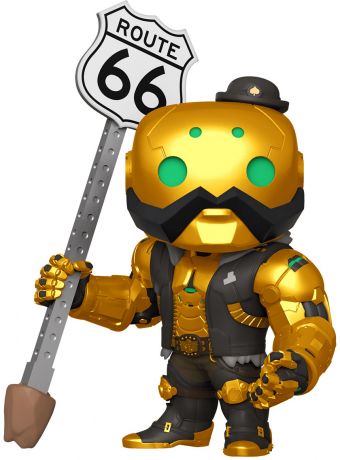 Figurine Funko Pop Overwatch #558 B.O.B - Métallique & 15 cm