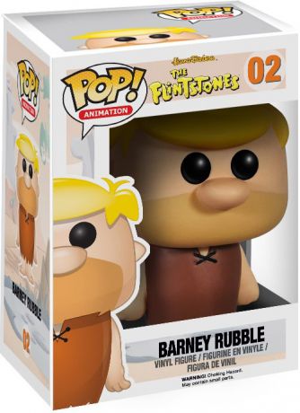 Figurine Funko Pop Hanna-Barbera #02 Barney Laroche (Les Pierrafeu)