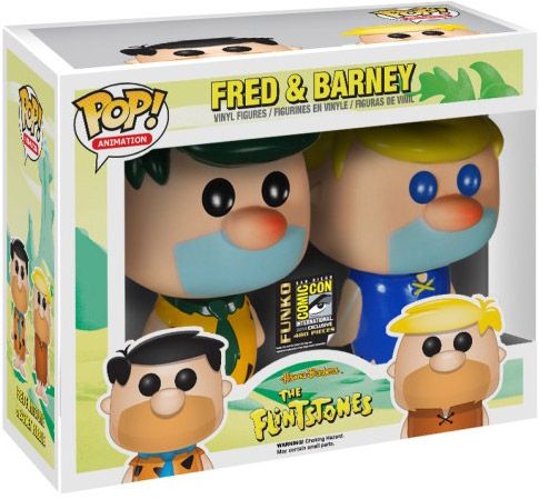 Figurine Funko Pop Hanna-Barbera Fred & Barney - 2 pack (Les Pierrafeu)