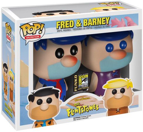 Figurine Funko Pop Hanna-Barbera Fred & Barney - 2 pack (Les Pierrafeu)