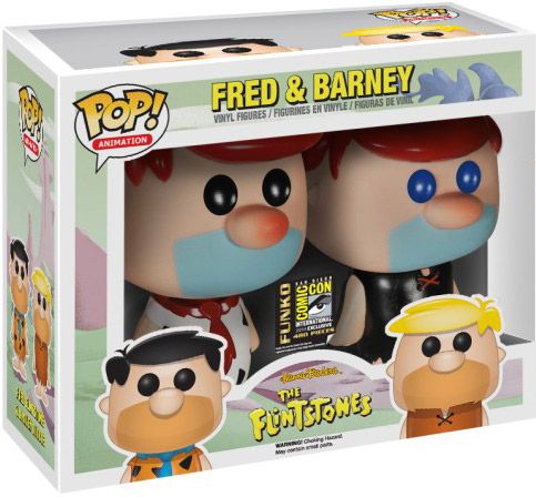 Figurine Funko Pop Hanna-Barbera Fred & Barney - 2 pack (Les Pierrafeu)