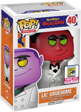Figurine Funko Pop Hanna-Barbera #40 Lil' Gruesome Rouge (Les Fous du volant)