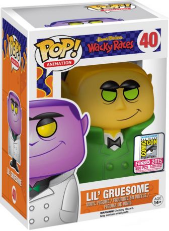 Figurine Funko Pop Hanna-Barbera #40 Lil' Gruesome Jaune (Les Fous du volant)