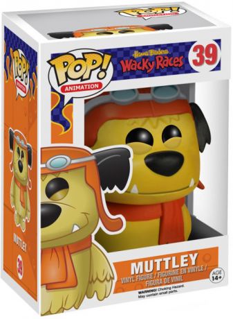 Figurine Funko Pop Hanna-Barbera #39 Muttley (Les Fous du volant)