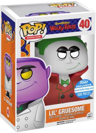 Figurine Funko Pop Hanna-Barbera #40 Lil' Gruesome Rouge et Vert (Les Fous du volant)