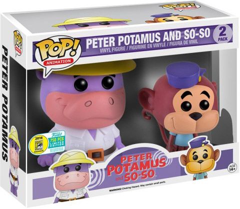 Figurine Funko Pop Hanna-Barbera Peter Potamus & So-So - 2 pack