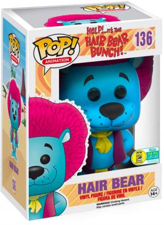 Figurine Funko Pop Hanna-Barbera #136 Ours de Cheveux Bleu (Aidez-moi! ... C'est le groupe d'ours de cheveux!) 