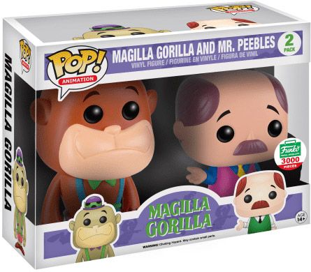 Figurine Funko Pop Hanna-Barbera Magilla le Gorille & M. Peebles - 2 Pack