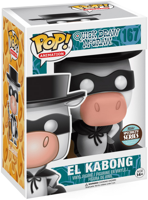 Figurine Pop Hanna-Barbera #167 pas cher : El Kabong (Quick Draw McGraw)